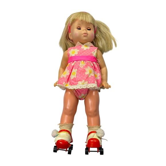 Mattel Other - VTG Mattel Baby first Steps with rollerskates, original dress. 1960s. untested